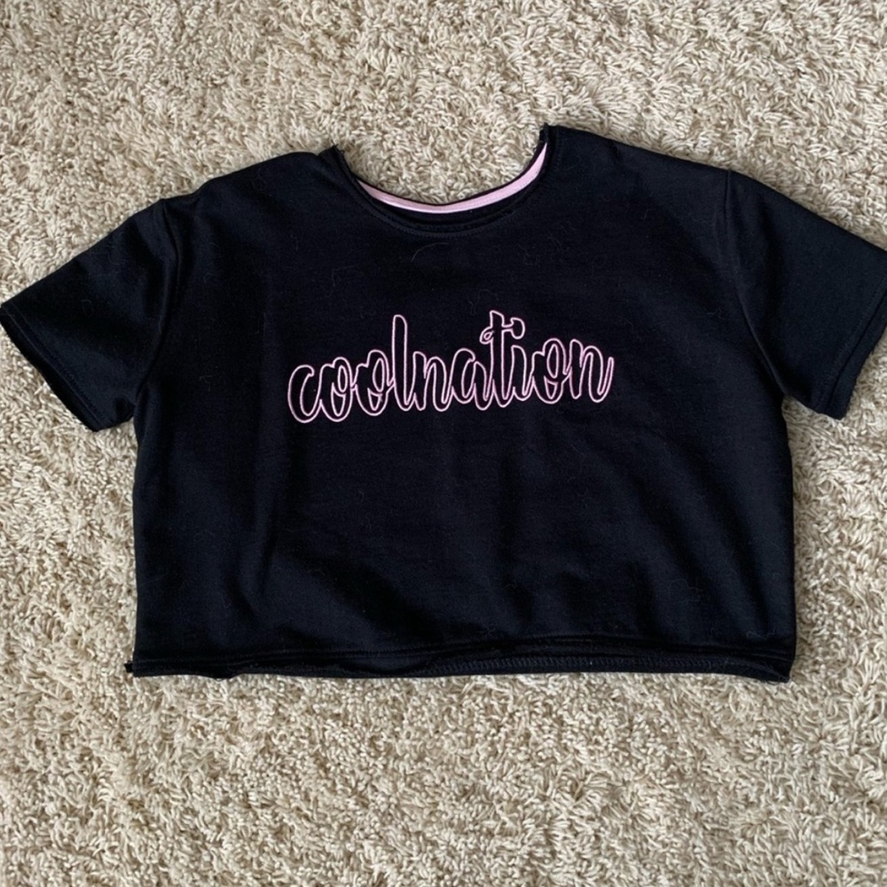 Loud Apparel black cropped top Size 8